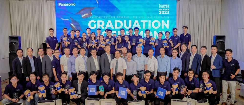 Sinh viên ngành Công nghệ Kỹ thuật Nhiệt - Khoa Điện tốt nghiệp xuất sắc Chương trình PANASONIC FRESHER PROGRAM 2023