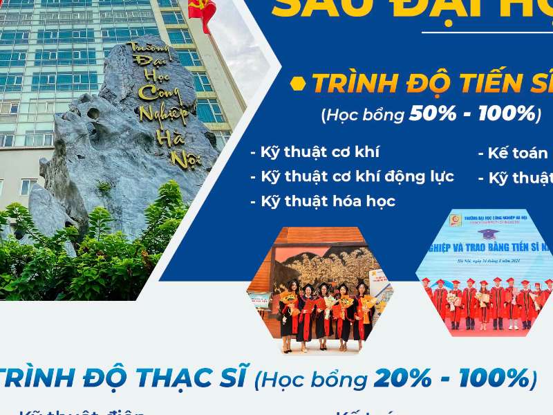 Thông báo tuyển sinh đào tạo trình độ thạc sĩ đợt 3 năm 2024